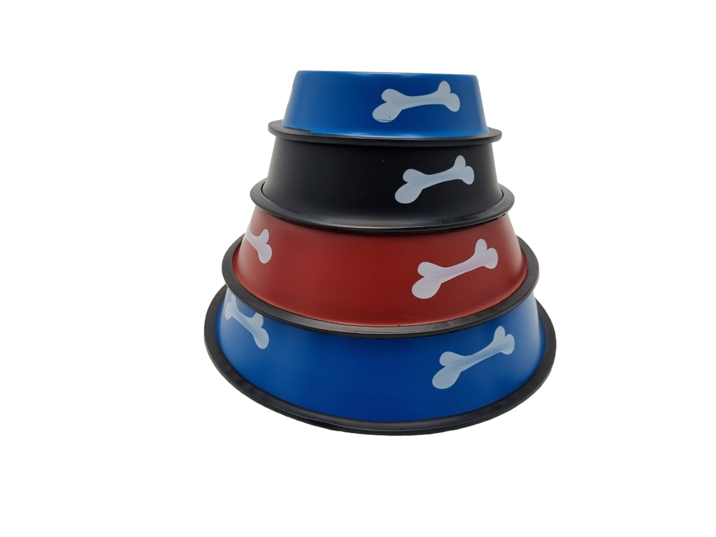 COMEDERO ACERO COLOR 18cm