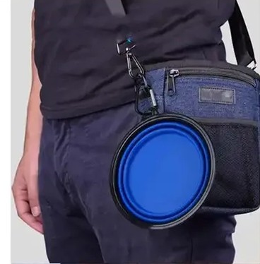 COMEDERO SILICONA PLEGABLE 15cm