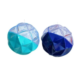 [9687] PELOTA DIAMANTE C/LUZ Y CHIFLE (MC112)